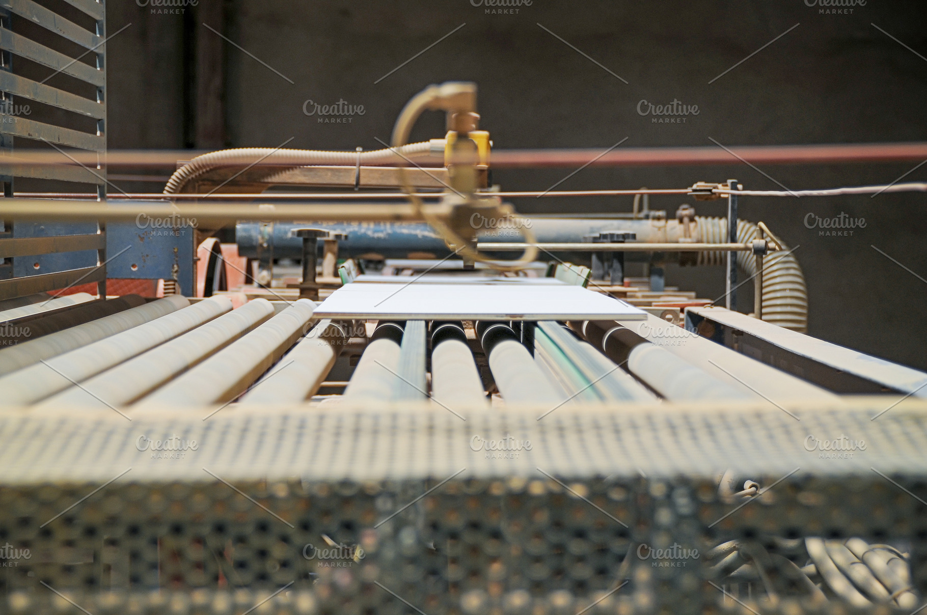 Ceramic Tile Production Conveyor Line, an Industrial Photo by Davizro's Market