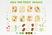 Microgreens Vector Set 1, a Food Illustration by ElenaKovalyova (Thumbnail 11 of 21)