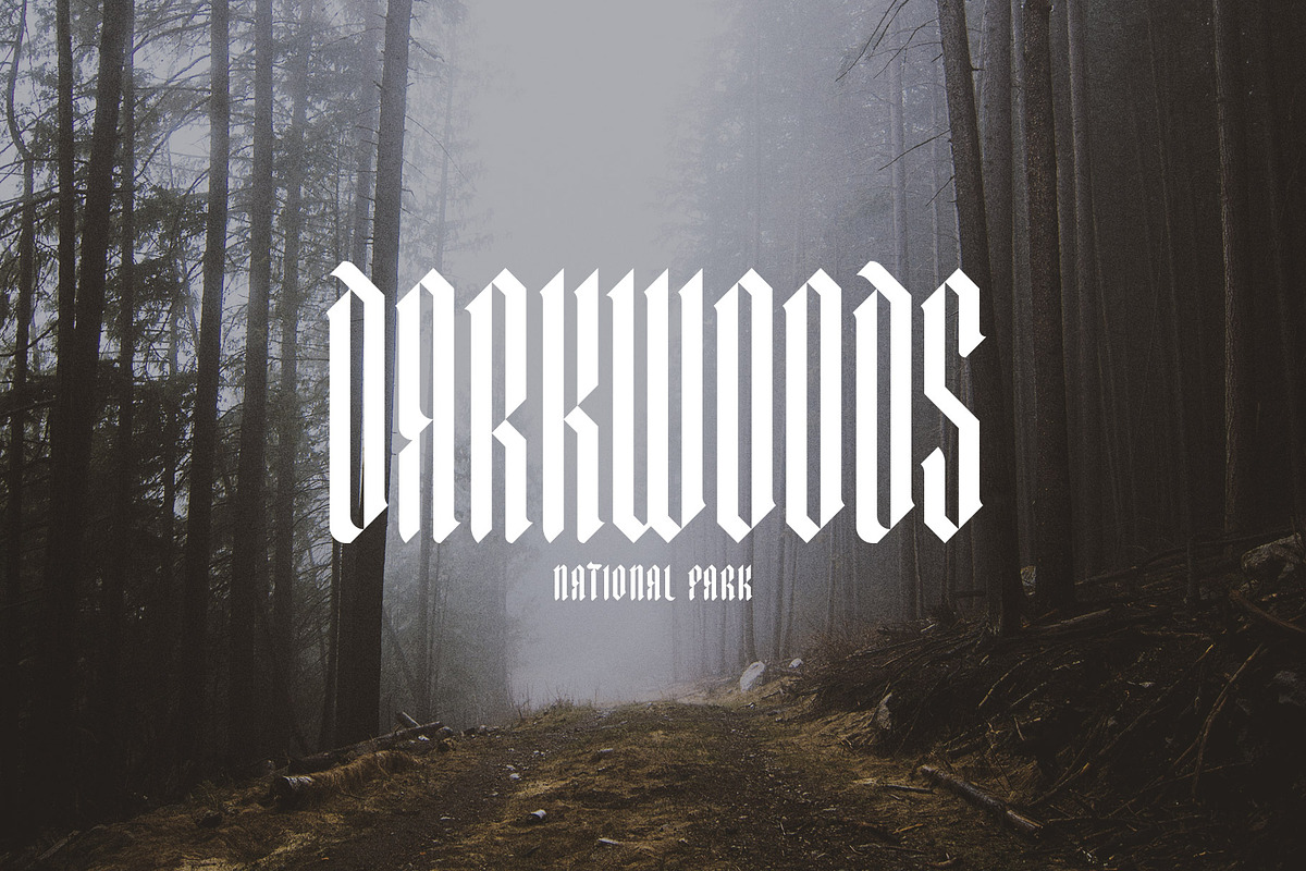 Durham Modern Blackletter Typeface preview 7