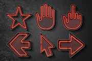 Neon Lights Font, a Sans Serif Font by Handmadefont (Thumbnail 8 of 16)