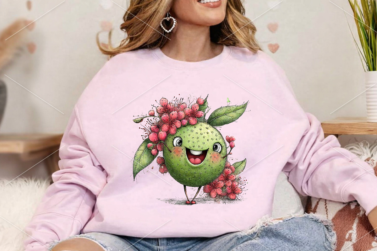 Whimsical Quirky Cute Funny Fruit, a Seasonal Illustration by Canvas Craft (Photo 5 of 7)