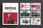 Portfolio Design Template, a Brochure Template by E-Type (Thumbnail 1 of 7)