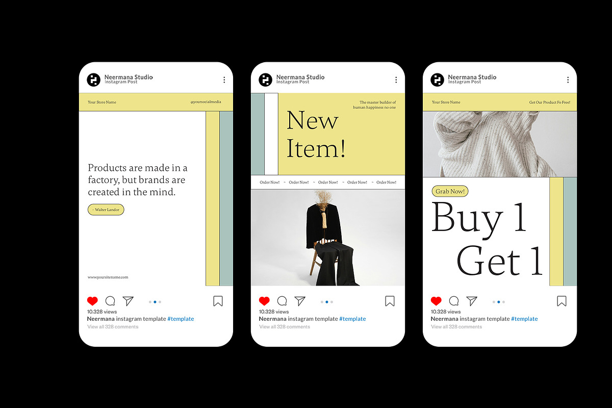 Modern Grand Opening Instagram Post preview 3