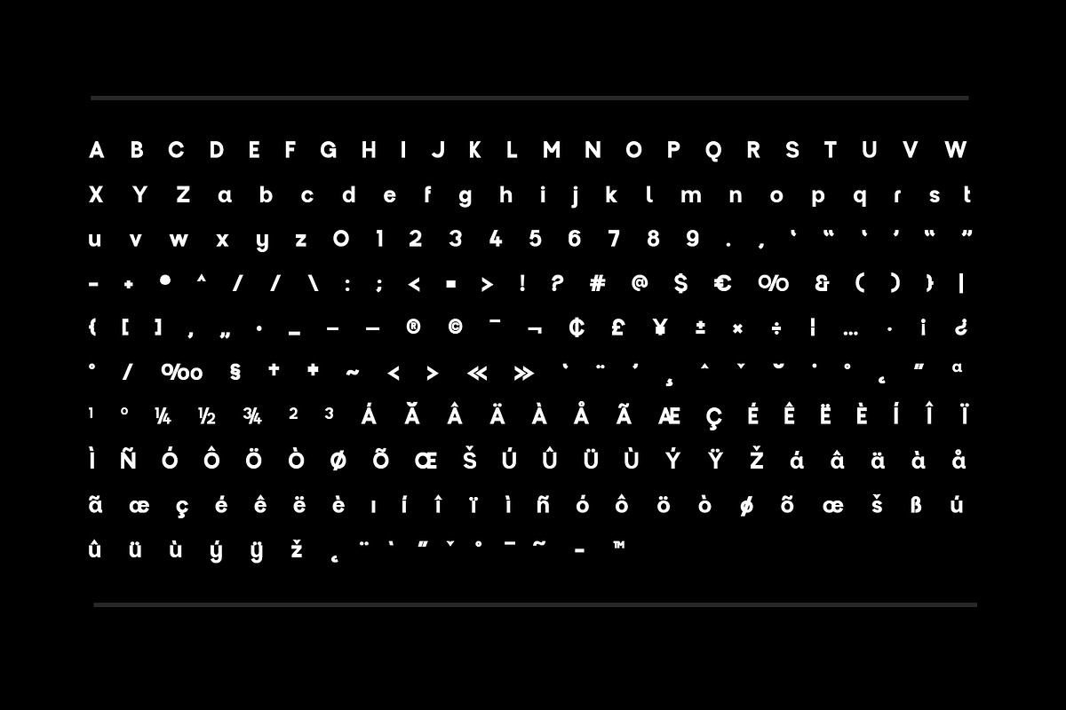 Aberlo Display Typeface, a Sans Serif Font by Foxtype (Photo 3 of 6)