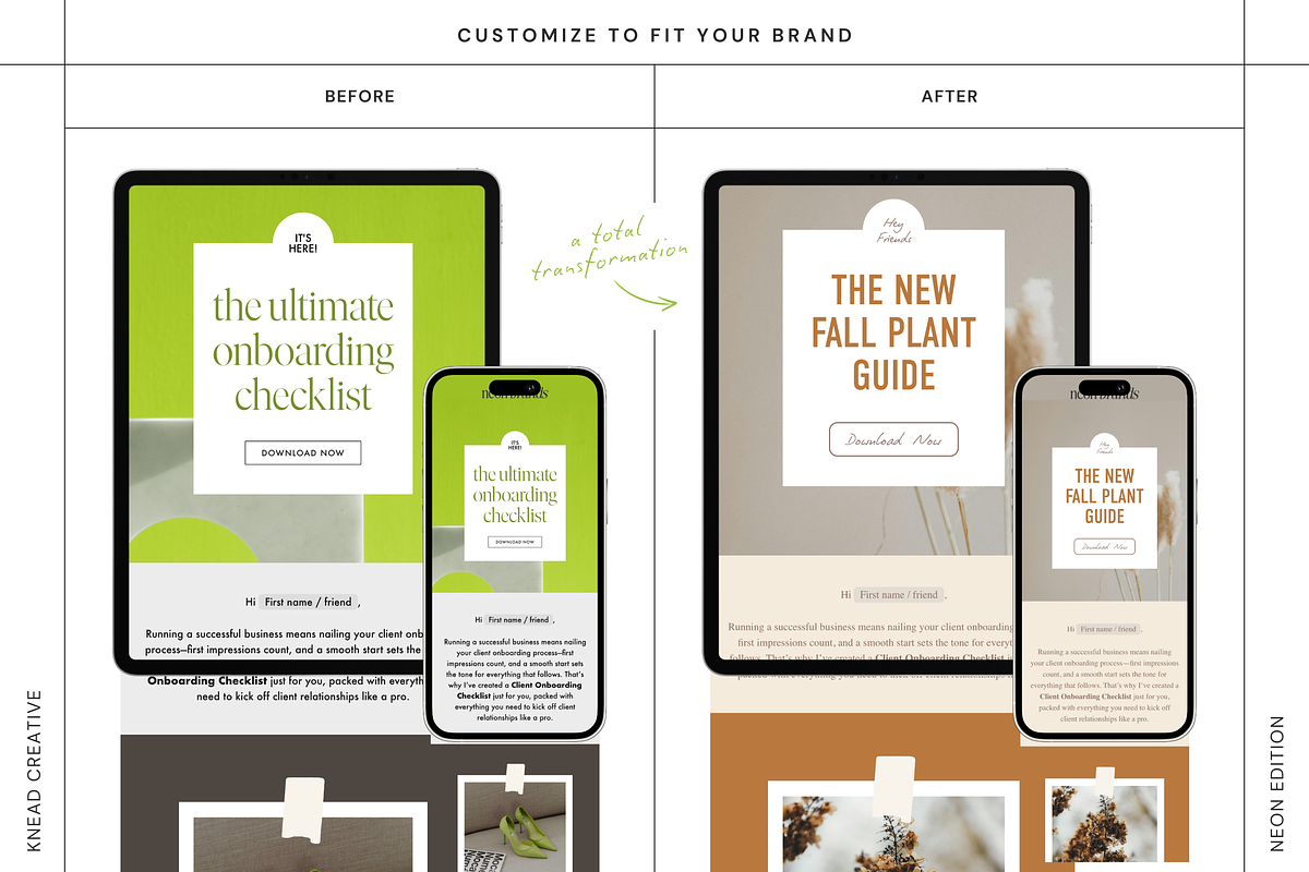 Lead Magnet Flodesk Email Template, an Email Template by Knead Creative (Photo 4 of 6)