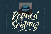 Rekont Laughin Bold Brush Font, a Script Font by stylishtype.co (Thumbnail 3 of 20)