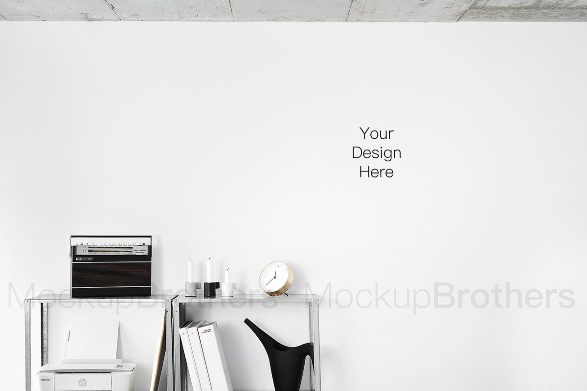 Office mockup mock up 37, a Print Template by MockUpBrothers (Photo 2 of 5)