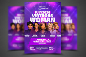 Virtuous Women Conference Flyer Temp