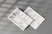 Resume Template, a Resume Template by Seeing-art (Thumbnail 4 of 4)