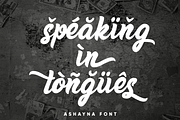 Ashayna Script Font, a Script Font by Alphabet Agency (Thumbnail 5 of 6)