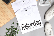 Happy Weekend | Script Font, a Script Font by Scratchones (Thumbnail 2 of 8)