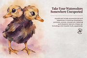 Watercolor & Ink Procreate Brushes, a Brush Add-On by BrushArchive (Thumbnail 15 of 16)
