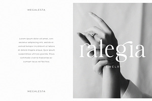 Megalesta - Elegant Serif Typeface