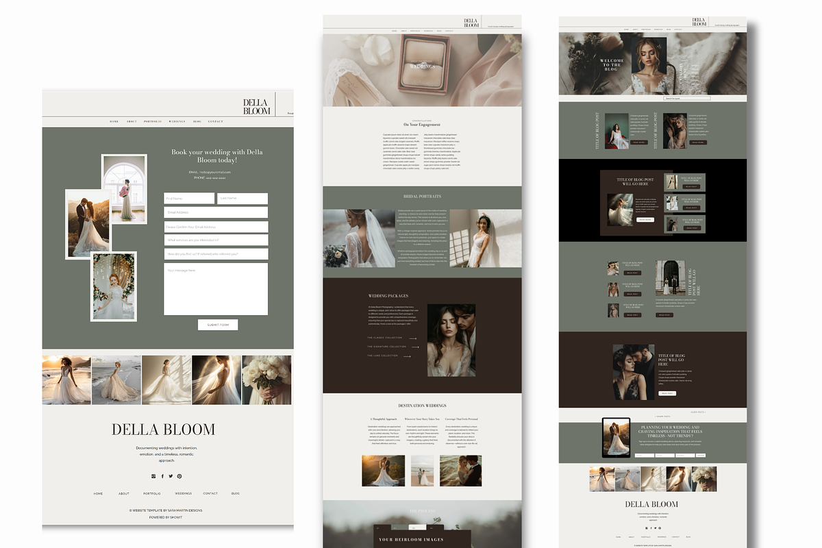Showit Photography Website Template, a WordPress Template by Sara Martin Designs (Photo 5 of 6)