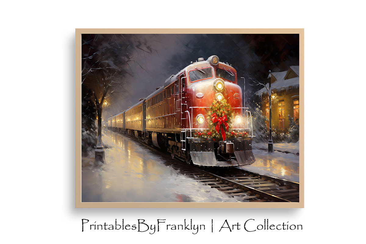 Black Santa Christmas Art Set, a Holiday Photo by PrintablesByFranklyn (Photo 2 of 4)