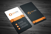 Creative Vertical Business Cards, a Business Card Template by Galaxiya (Thumbnail 2 of 8)