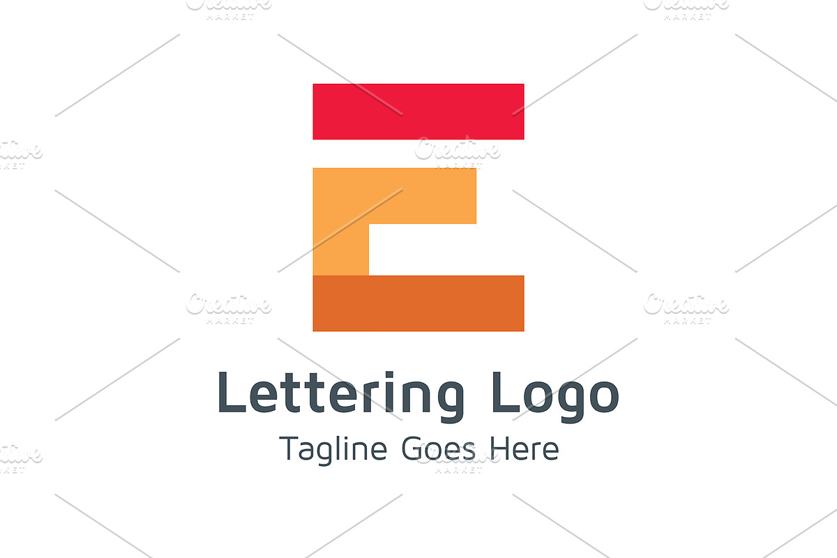 20 Logo Lettering E Template Bundle, a Branding & Logo Template by Acongraphic (Photo 12 of 21)