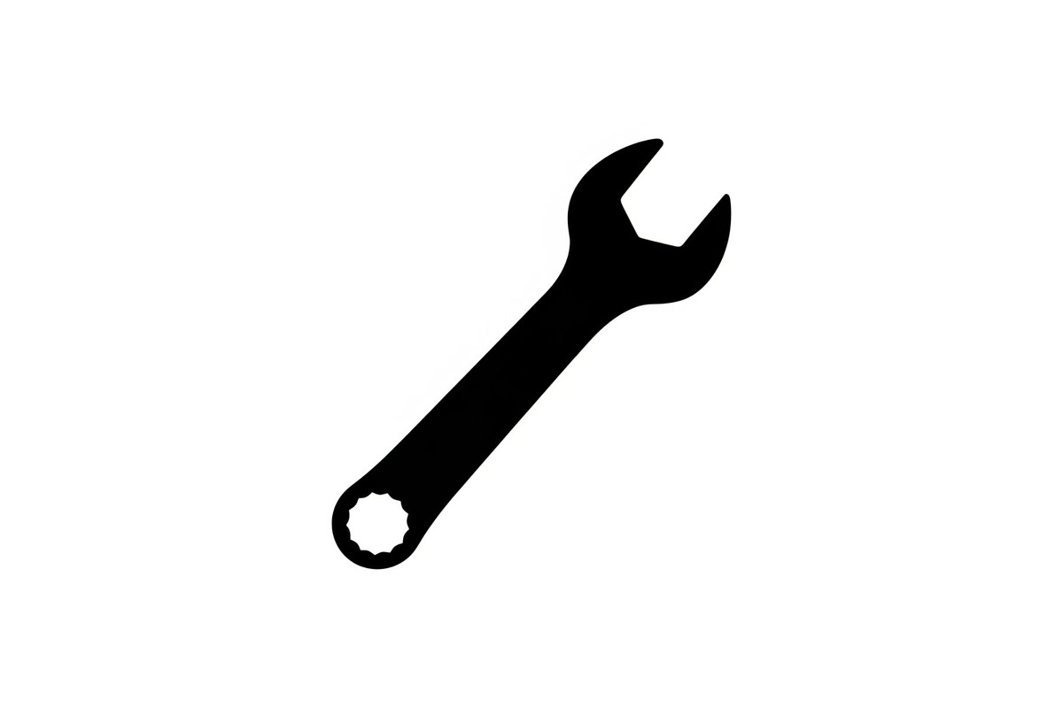 Wrench Tool Silhouette Vector Bundle, an Illustration by Amazin_art (Photo 45 of 48)