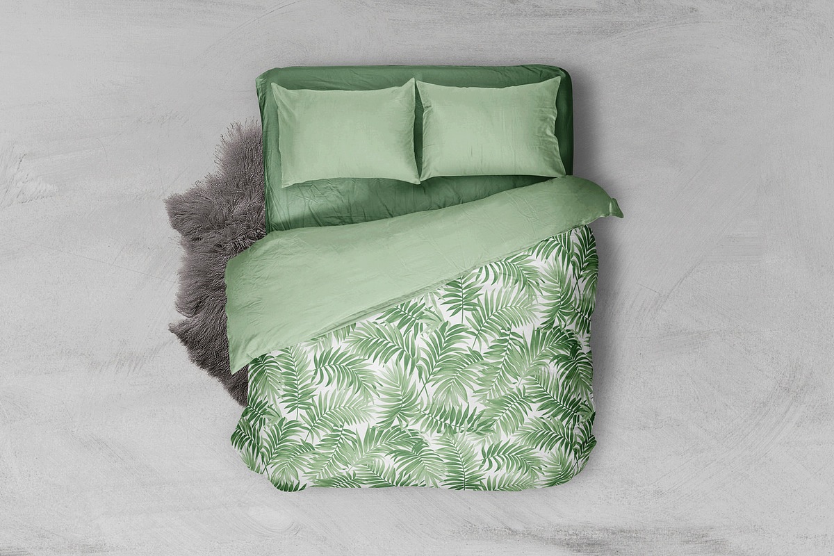 Tropical plant pattern. Vector., a Pattern Graphic by Anna Smirnova (Photo 6 of 7)