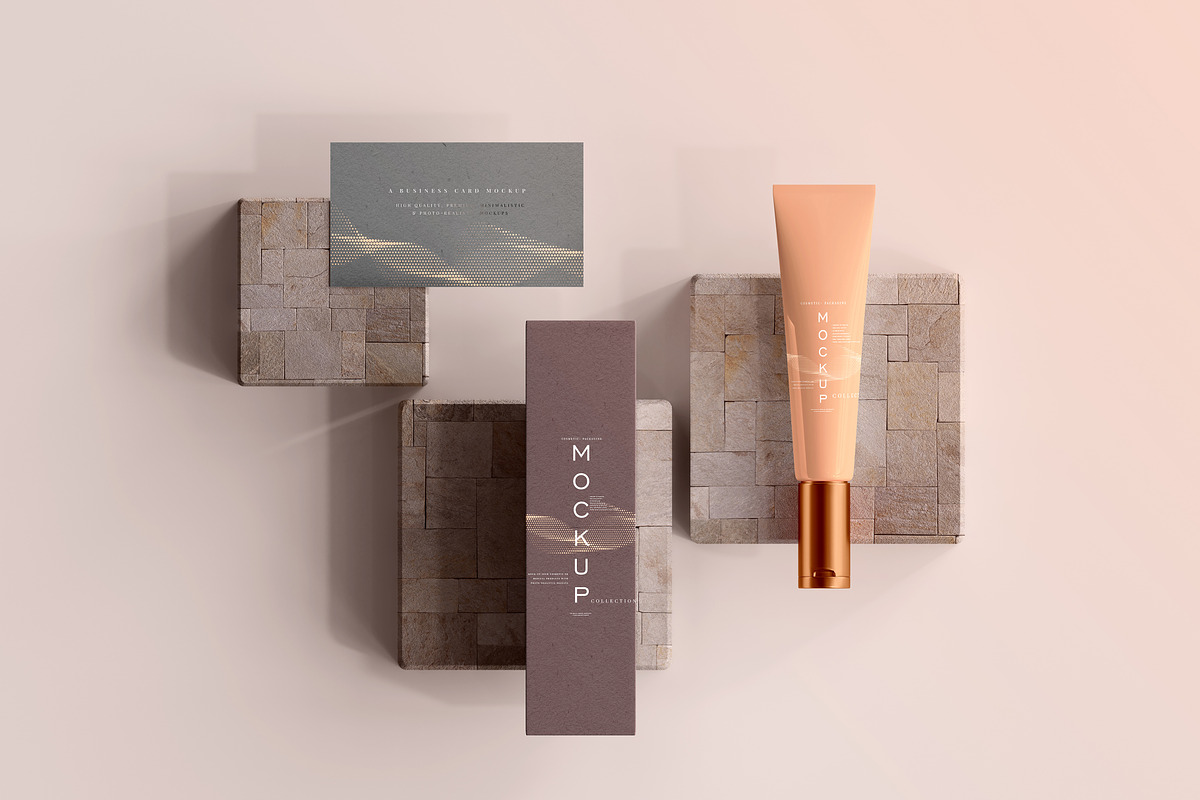 390+ Cosmetic Branding Mockup Scenes, a Cups & Container Mockup by pmvch (Photo 81 of 367)