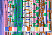 Happy Shapes – Seamless Pattern Set, a Pattern Graphic by Lisa Jasmin Bauer (Thumbnail 5 of 7)