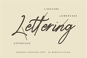 Eiffel Font, a Handwritten Font by Muwatta Studio (Thumbnail 2 of 10)
