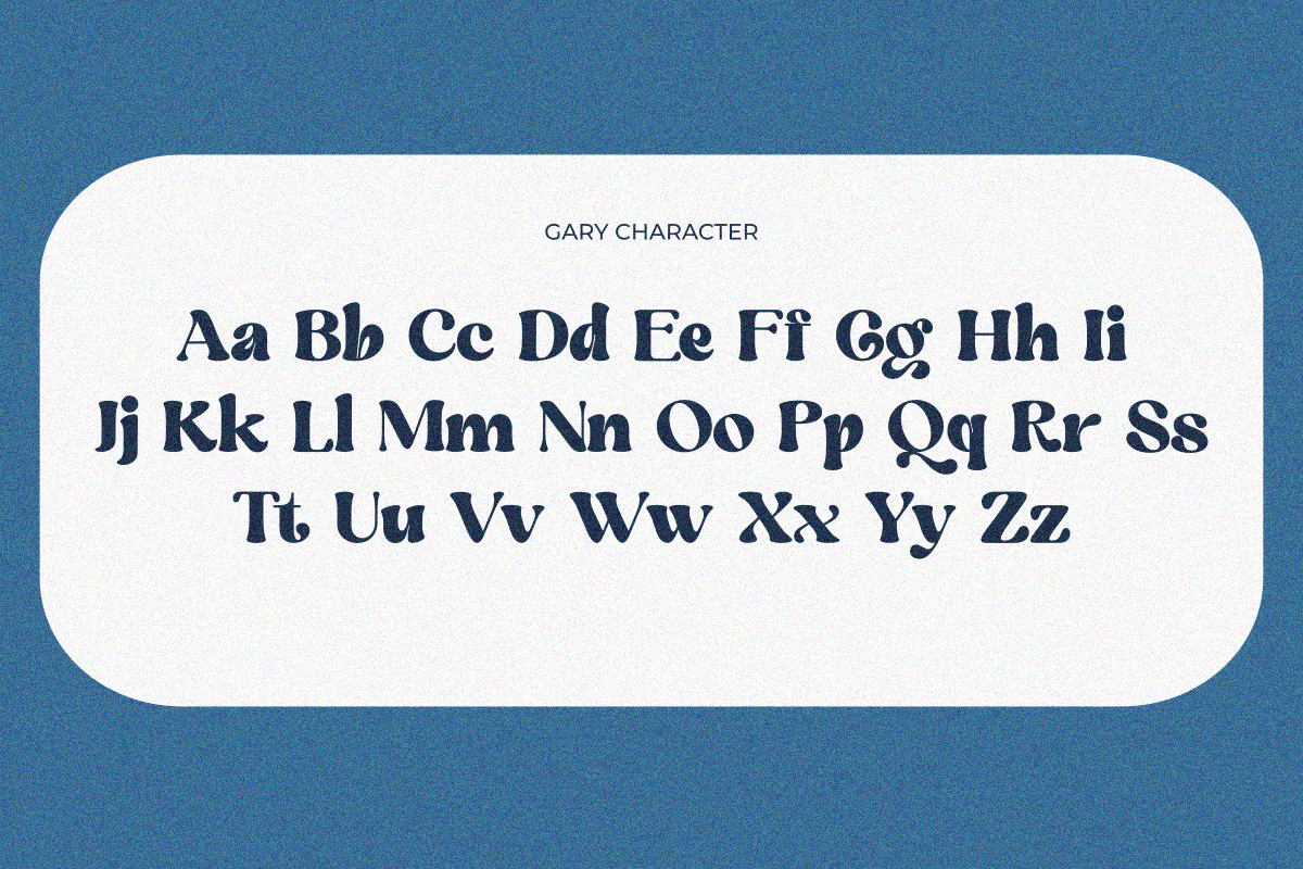 Gary, a Serif Font by zaaintype (Photo 9 of 10)