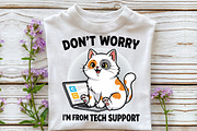 Dont Worry Im From Tech Support, an Illustration by DreamCafeArt (Thumbnail 2 of 6)
