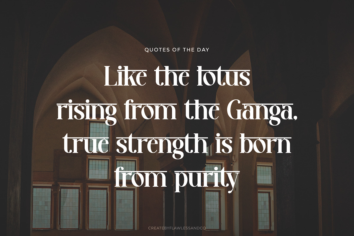 Basgira - Modern Hindi Font, a Font by Flawless And Co (Photo 7 of 10)
