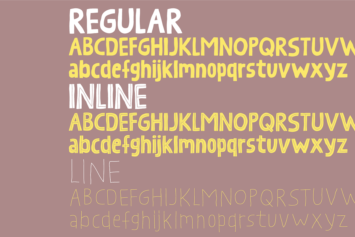 Cherry dance - let's party!, a Sans Serif Font by pizzadudedotdk (Photo 8 of 9)