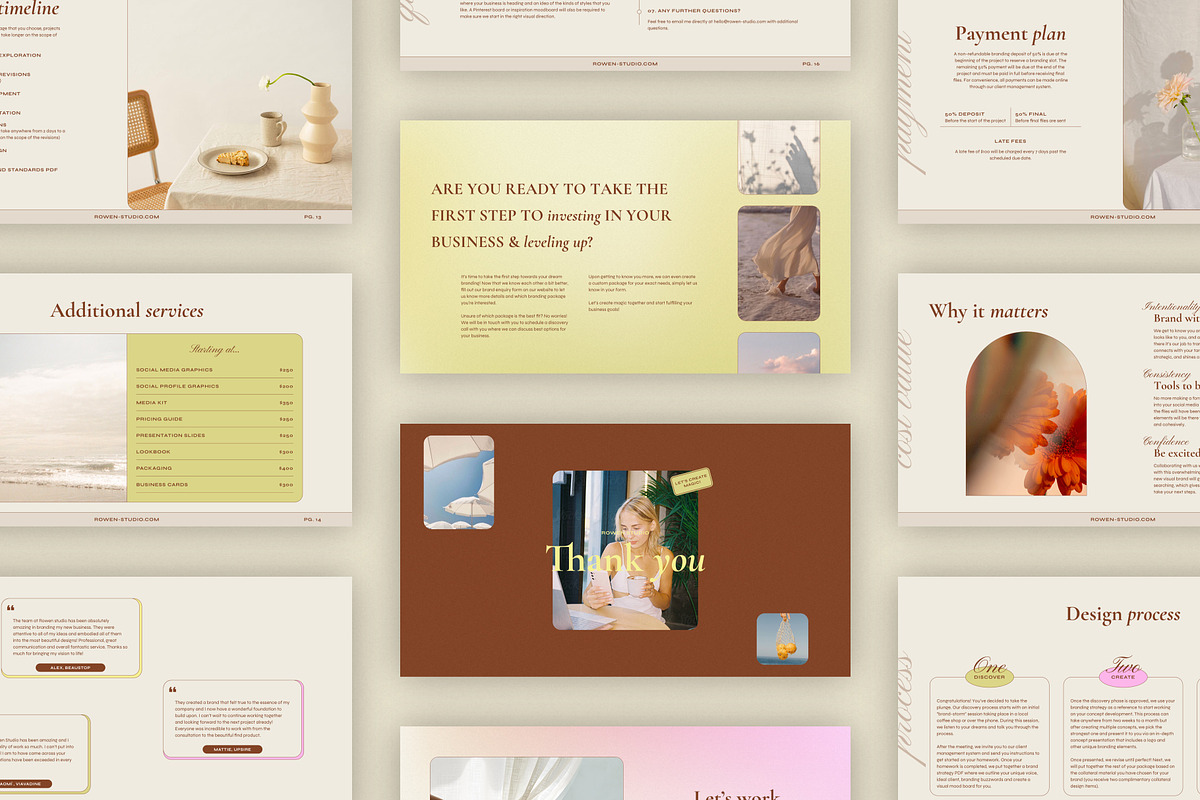 Services and Pricing Guide Canva, a Presentation Template by Made for Creatives (Photo 7 of 10)
