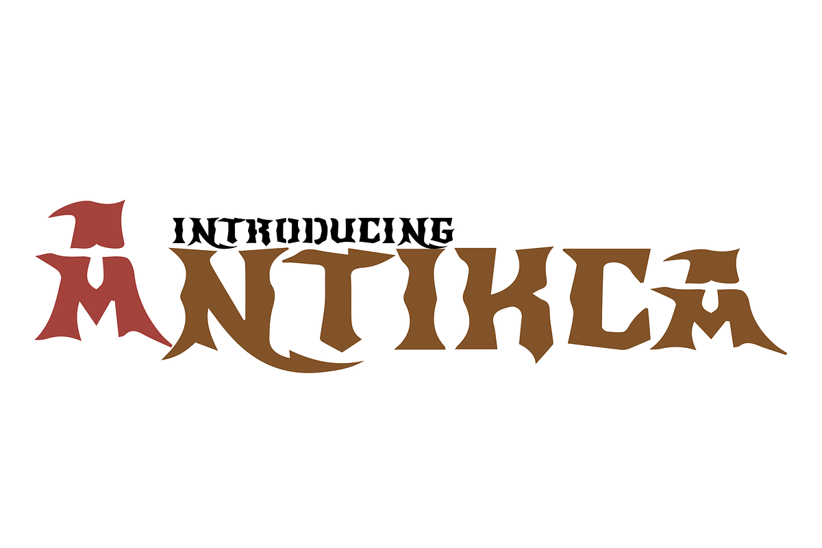 Antica, a Blackletter Font by Dz Akali (Photo 2 of 5)