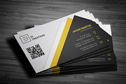 Clean Creative Business Card, a Business Card Template by bouncy (Thumbnail 1 of 4)