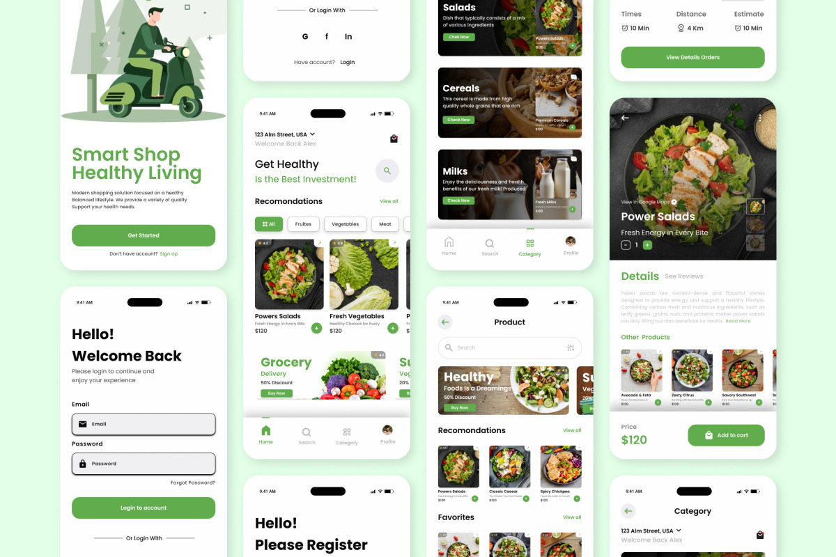 Easy Marts - Grocery Mobile App, an App Template by twinstd (Photo 4 of 5)