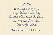 Handwritten Coastal Font Trio, a Handwritten Font by Laras Wonderland (Thumbnail 9 of 15)