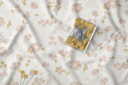 Delicate Floral & Bird Pattern, a Pattern Graphic by StudioGlouna (Thumbnail 3 of 5)