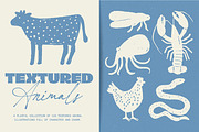 Textured Animals: 123 Elements, an Animal Illustration by Veyla (Thumbnail 1 of 14)