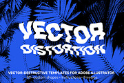 Vector Distortion Illustrator Kit, a Plug-in Add-On by Eugene Tantsurin (Thumbnail 1 of 9)