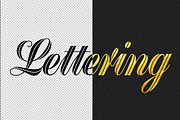 Gold Press Lettering, a Layer Style Add-On by Creative Media Co (Thumbnail 4 of 5)