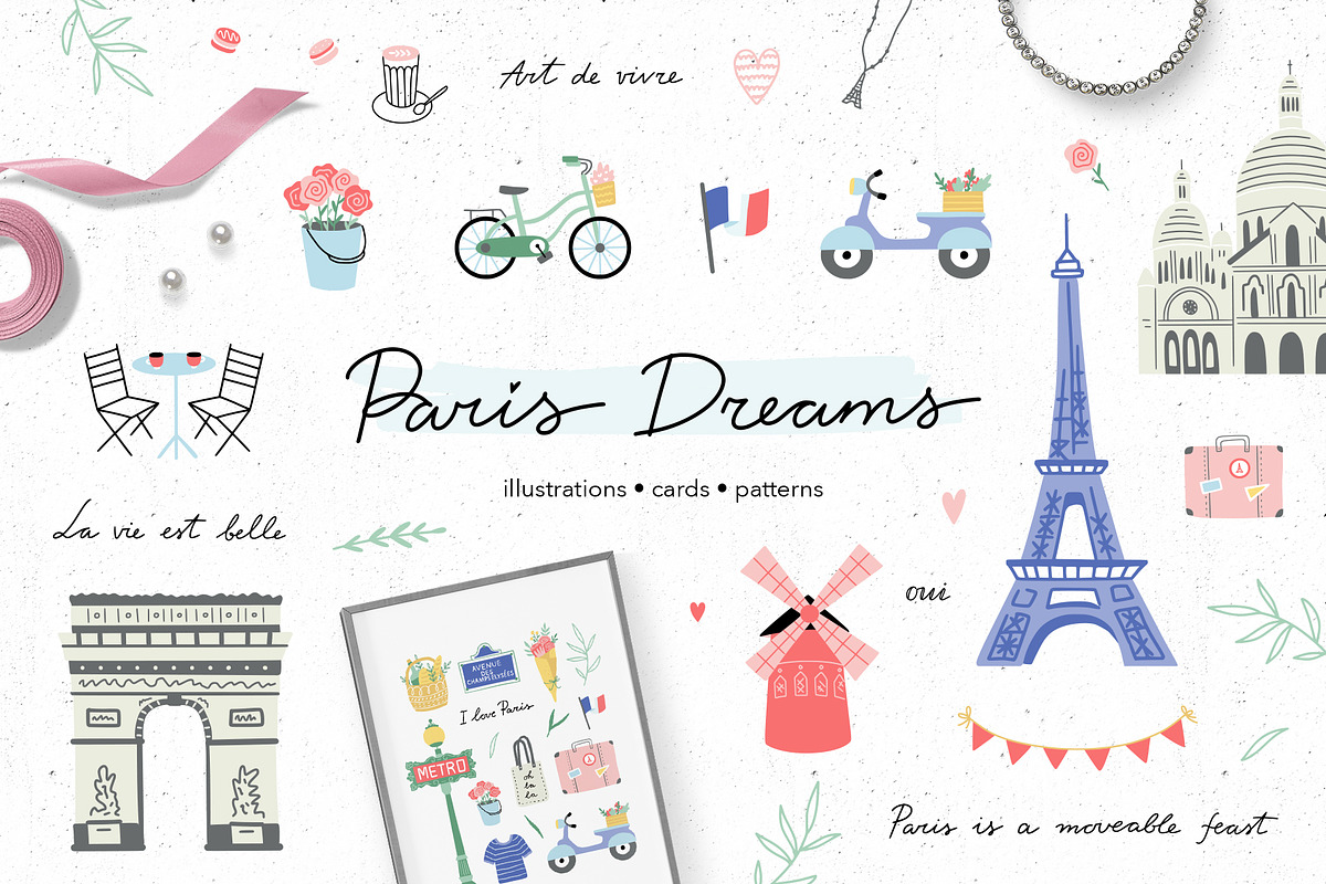 Paris Dreams, an Illustration by Redchocolate (Photo 1 of 9)