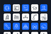 Culture and Communities Icons, an Outline Icon by Brickclay (Thumbnail 6 of 7)