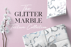 Glitter Marble Texture Collection