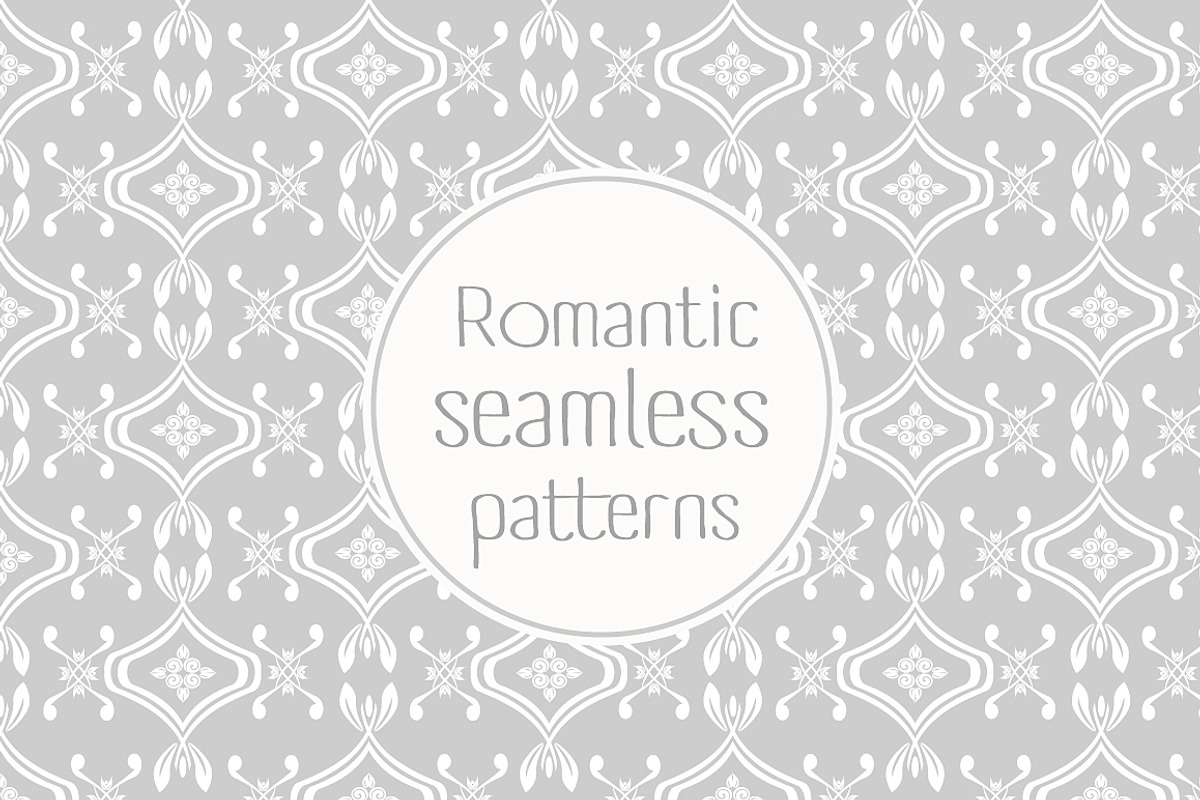 Romantic floral seamless, a Pattern Graphic by AlexZeL (Photo 1 of 7)