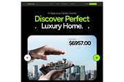 Real Estate Page UI Template, an UI Kit Template by CreativeShaper (Thumbnail 2 of 6)