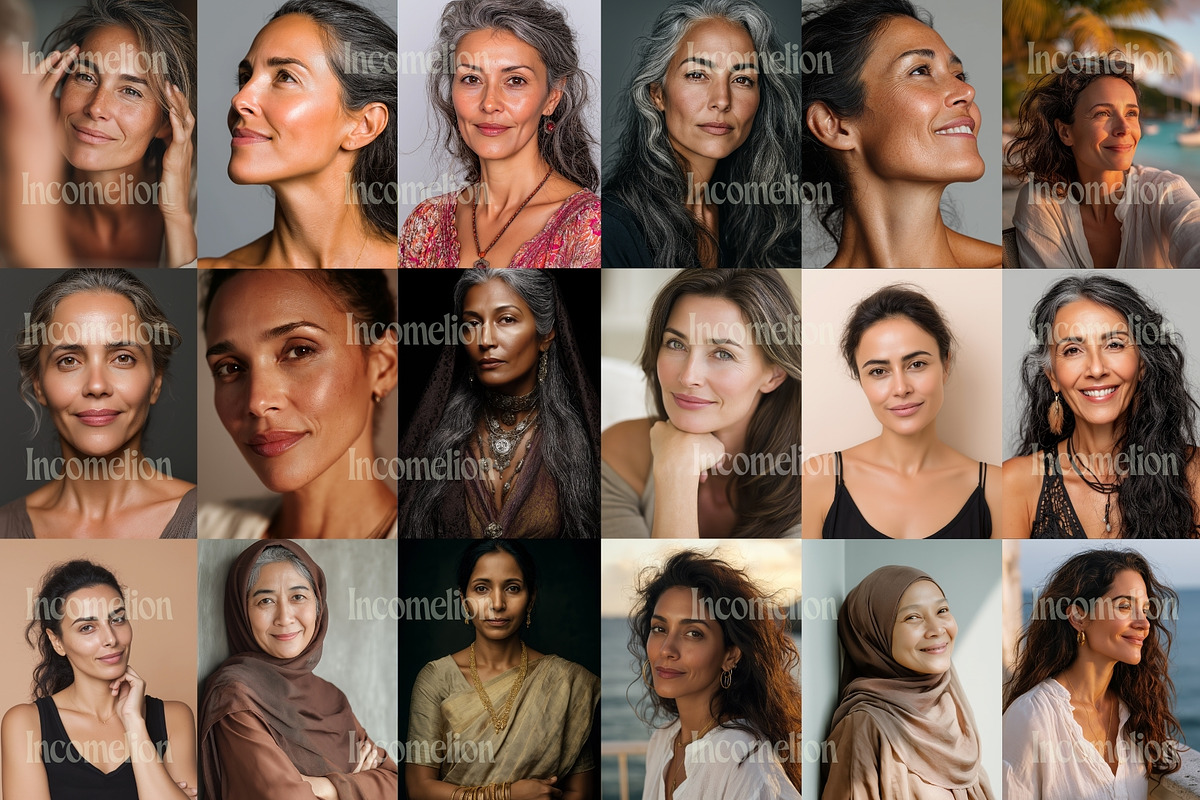 65 Mature Beauty Stock Photos, a Person Photo by Incomelion (Photo 6 of 10)