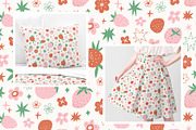 Space garden seamless patterns, a Pattern Graphic by Alenkakarabanova (Thumbnail 2 of 6)