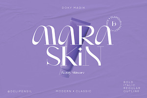 Doky Classic Modern Typeface