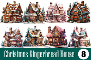 Christmas Gingerbread House, an Illustration by Wow Magic