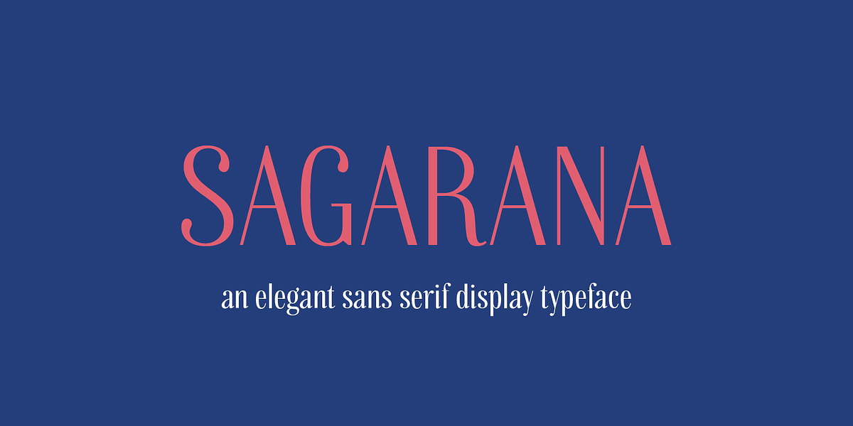 Sagarana, a Sans Serif Font by Eller Type (Photo 1 of 8)