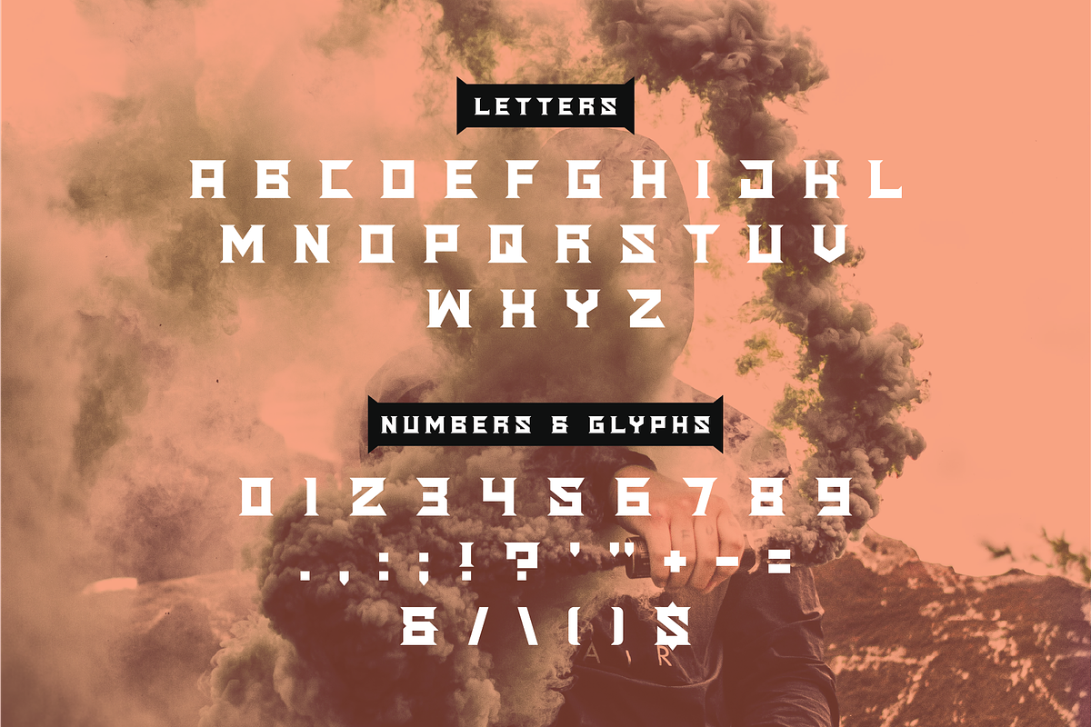 Rame Cool Vintage Edgy Font, a Serif Font by Ebad Designs (Photo 2 of 4)